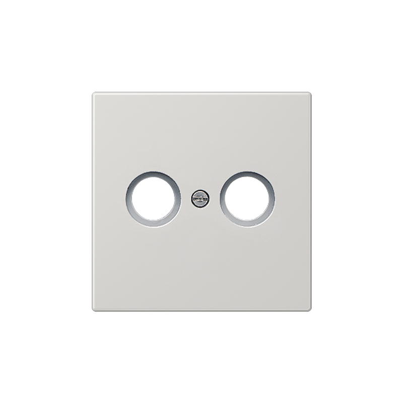 Centrālplate TV+SAT "Gaiši pelēks" LS 990