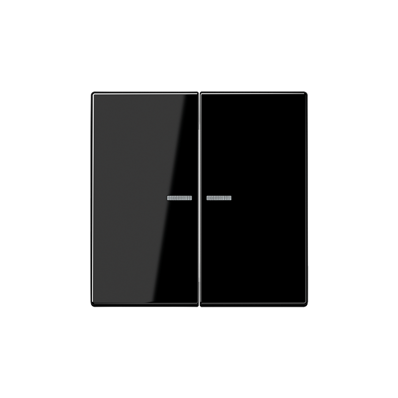 Клавиша 1+1 С Линзой "Чёрный" LS 990