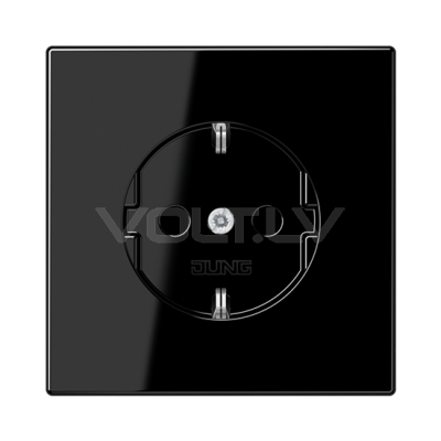 Rozete a/z ar bērnu aizs. "Melns" LS 990