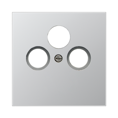 Накладка TV+SAT+FM LS Aluminium