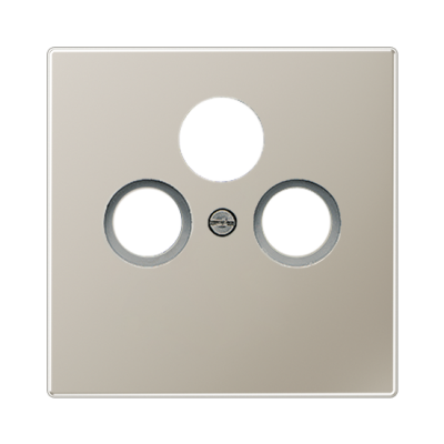 Centrālplate TV+SAT+FM LS Edelstahl