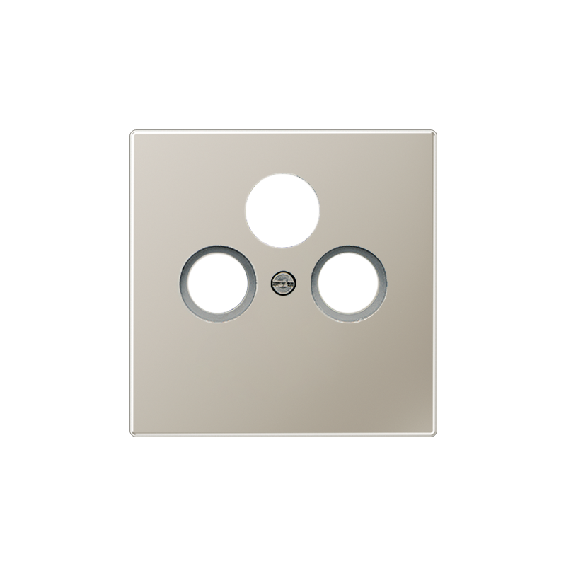 Накладка TV+SAT+FM LS Edelstahl