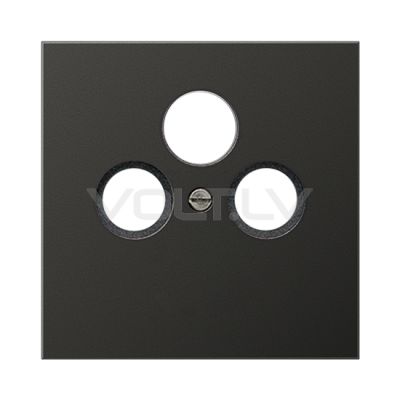 Накладка TV+SAT+FM LS Anthrazit