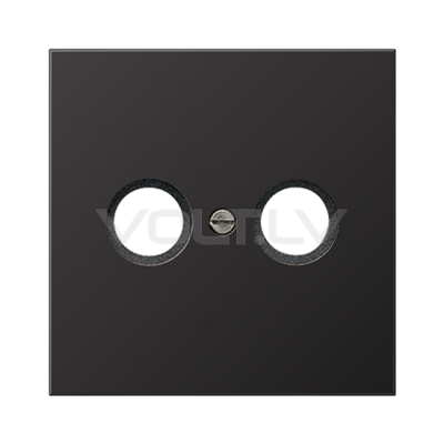 Centrālplate TV+SAT LS Dark