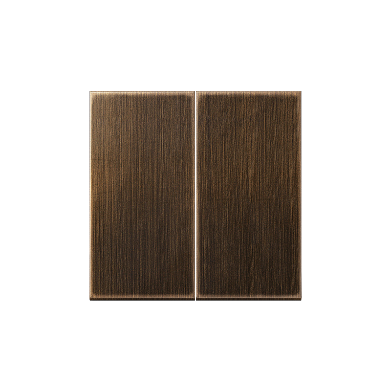 Taustiņš 1+1 "Misiņš" LS Antik