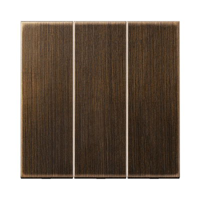 Taustiņš 1+1+1 "Misiņš" LS Antik