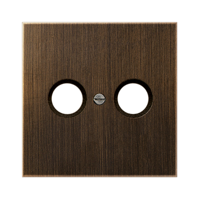 Накладка TV+SAT "Латунь" LS Antik