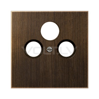 Centrālplate TV+SAT+FM "Misiņš" LS Antik