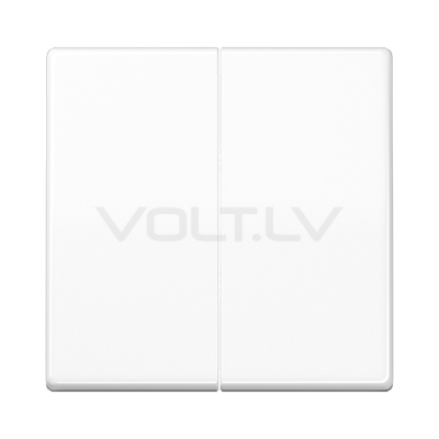 Taustiņš 1+1 "Balts" AS 500