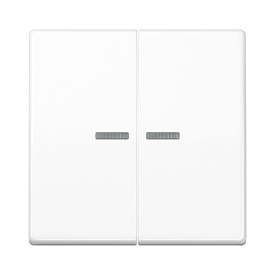 Taustiņš 1+1 Ar Lēcu"Balts" AS 500