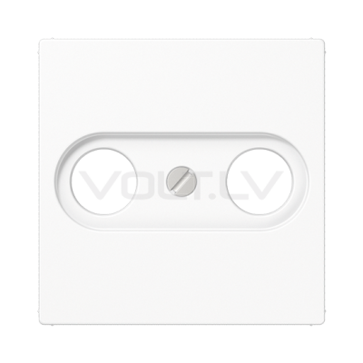 Centrālplate TV+SAT "Balts" A