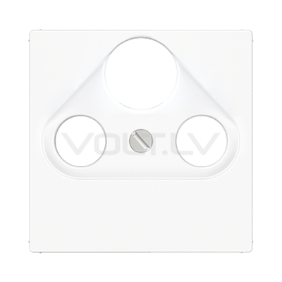 Накладка TV+SAT+FM "Белый" A