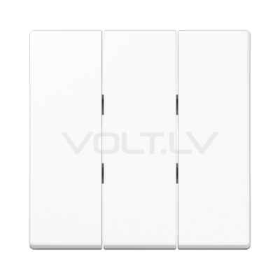 Клавиша 1+1+1 "Белый" A