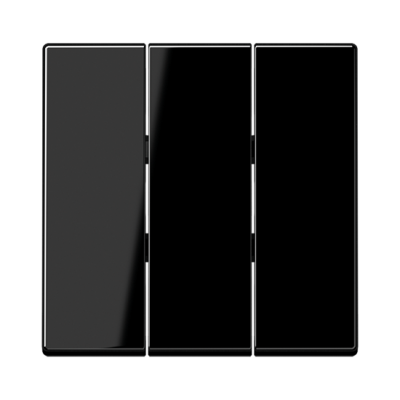 Taustiņš 1+1+1 "Melns" A