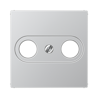 Centrālplate TV+SAT "Alumīnijs" A