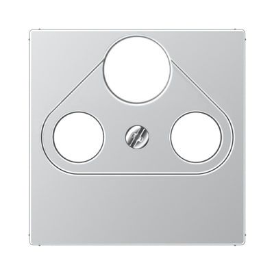 Centrālplate TV+SAT+SAT "Alumīnijs" A