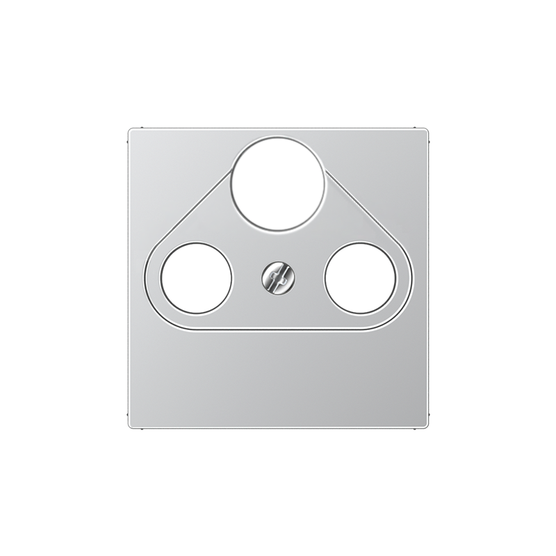 Centrālplate TV+SAT+SAT "Alumīnijs" A