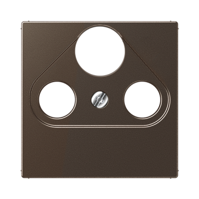 Centrālplate TV+SAT+FM "Mokko" A