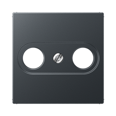 Накладка TV+SAT "Антрацит" A